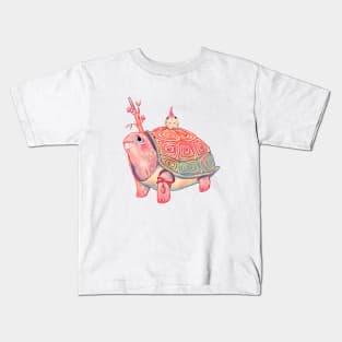 Tertius the Elder Tortoise Kids T-Shirt